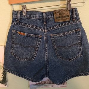 HIGH WAISTED mom denim shorts